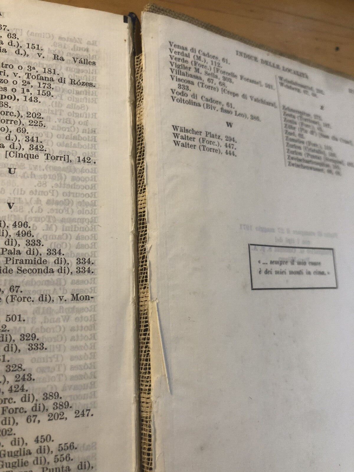 Dolomiti orientali Antonio Berti, Guida Monti D'Italia Club Alpino Vol 1 parte 1