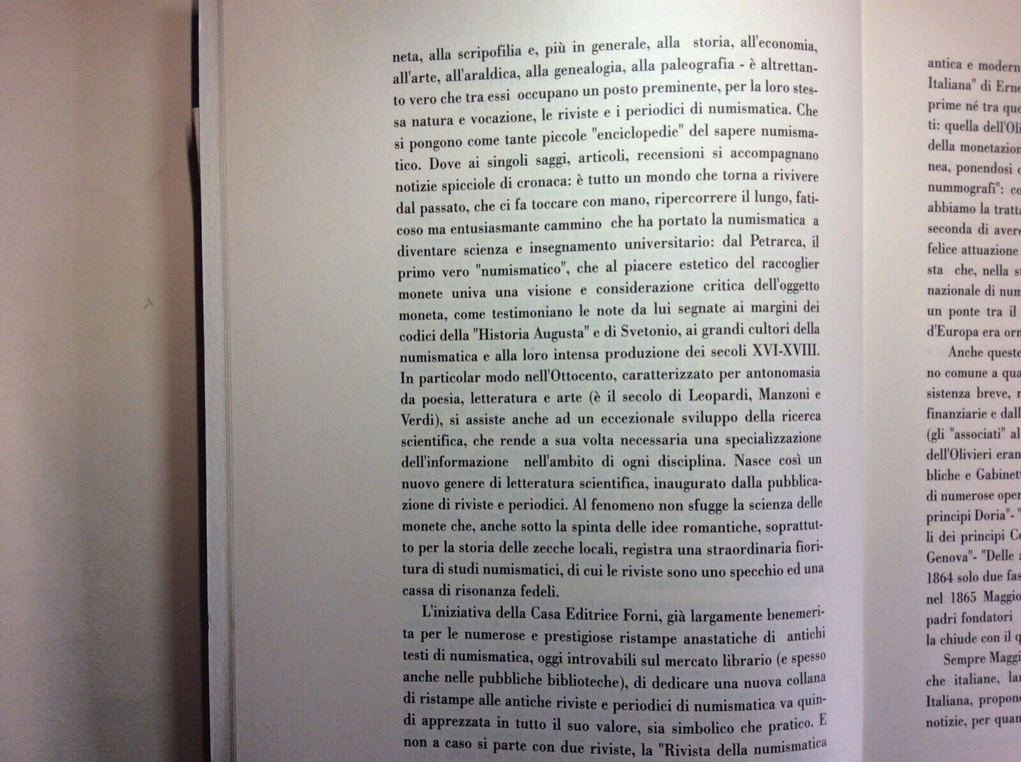 RIVISTA DELLA NUMISMATICA ANTICA E MODERNA, OLIVIERI-MAGGIORA-VERGANO,FORNI EDIT