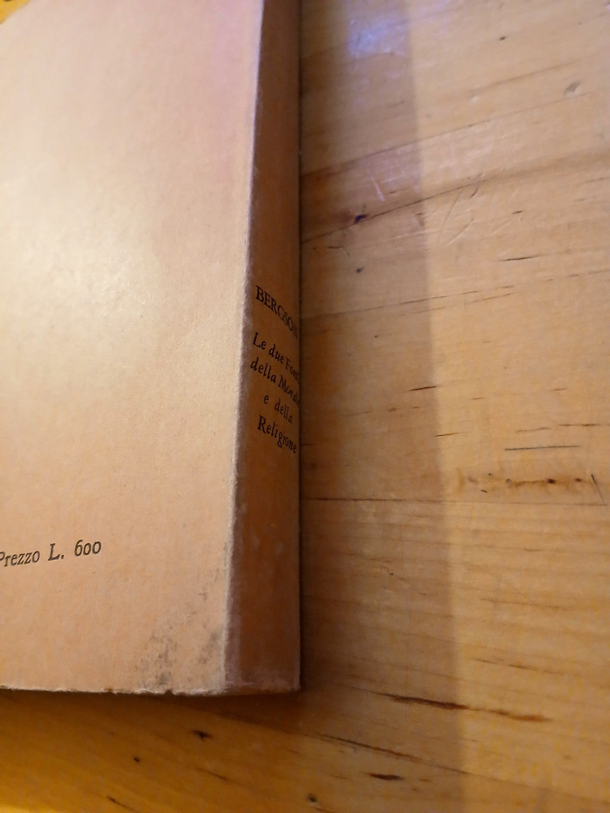 Le due fonti della morale e della Religione Bergson - Edizioni di Comunità 1947