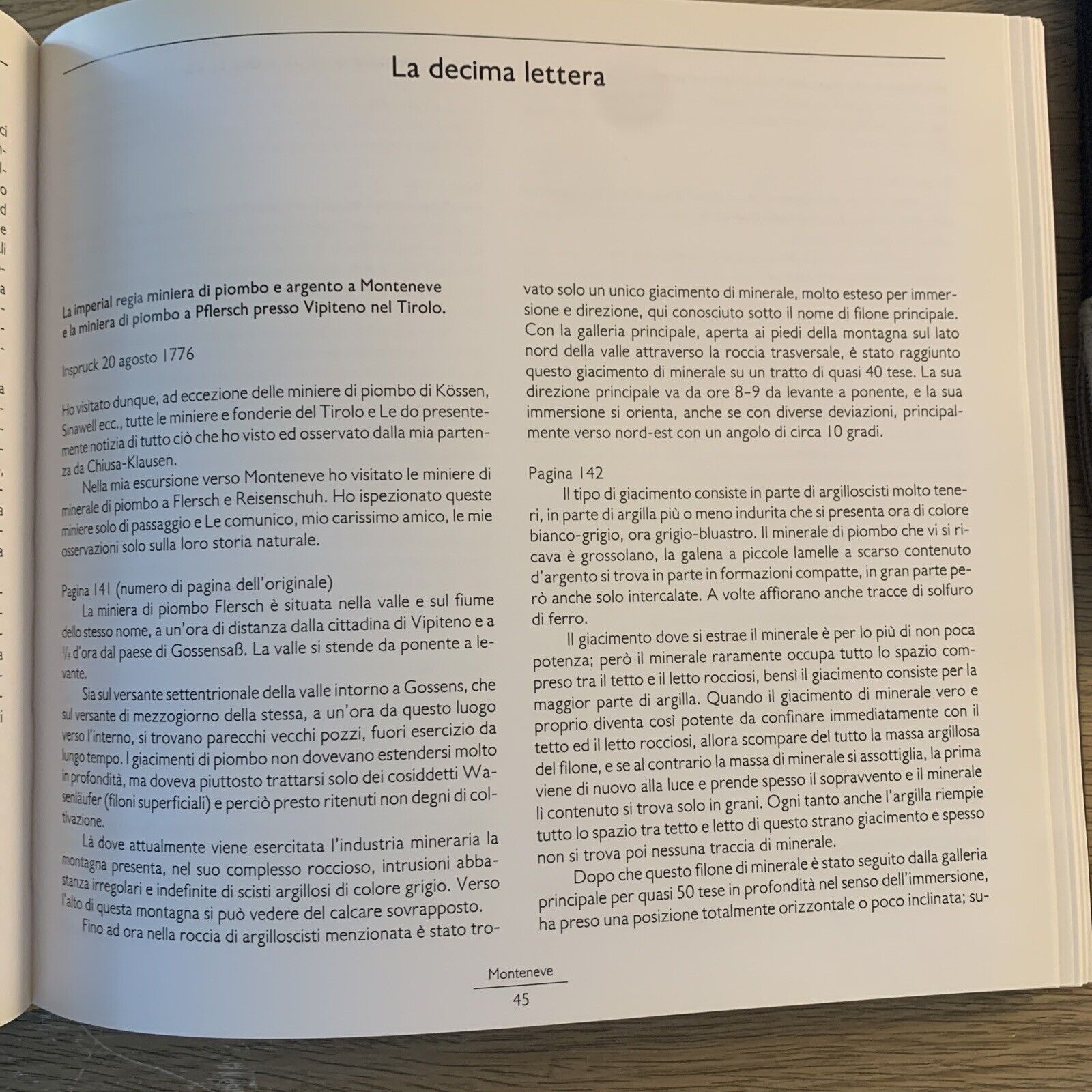 LA MINIERA DI MONTENEVE IN SUDTIROLO, RUDOLF TASSER. ATHESIA 1996