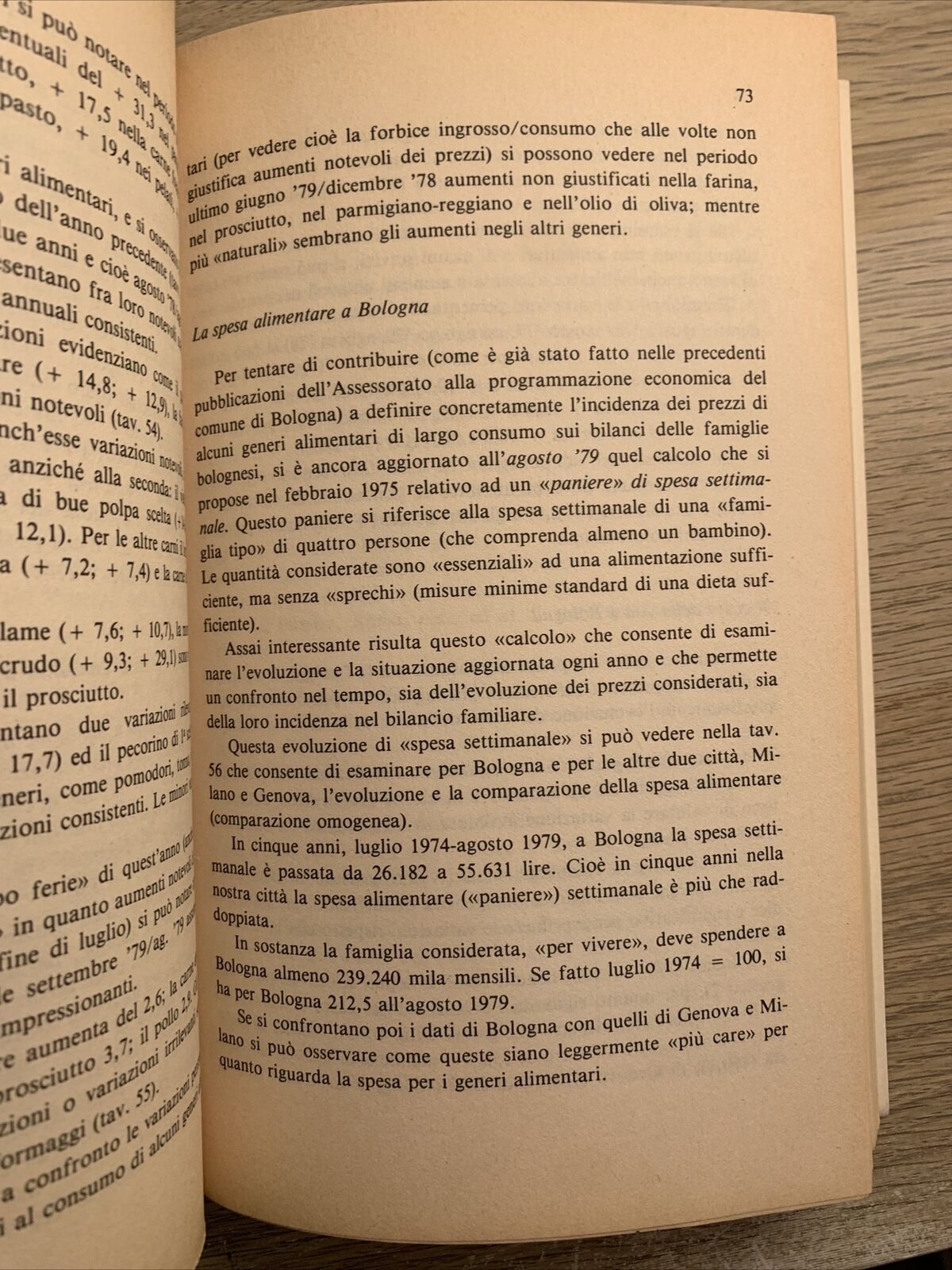 COMUNE DI BOLOGNA terza conferenza economico sociale di bologna e comprensorio