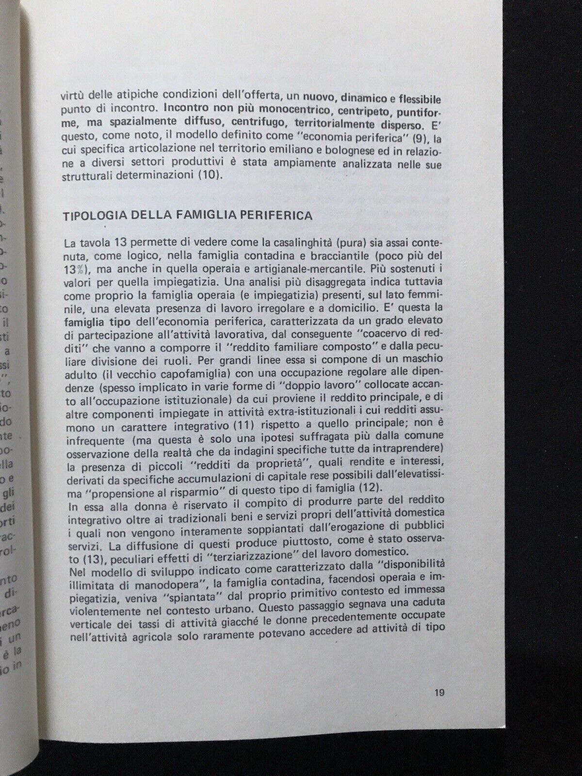 Indagine sulla condizione della donna in età lavorativa nella pianura bolognese#