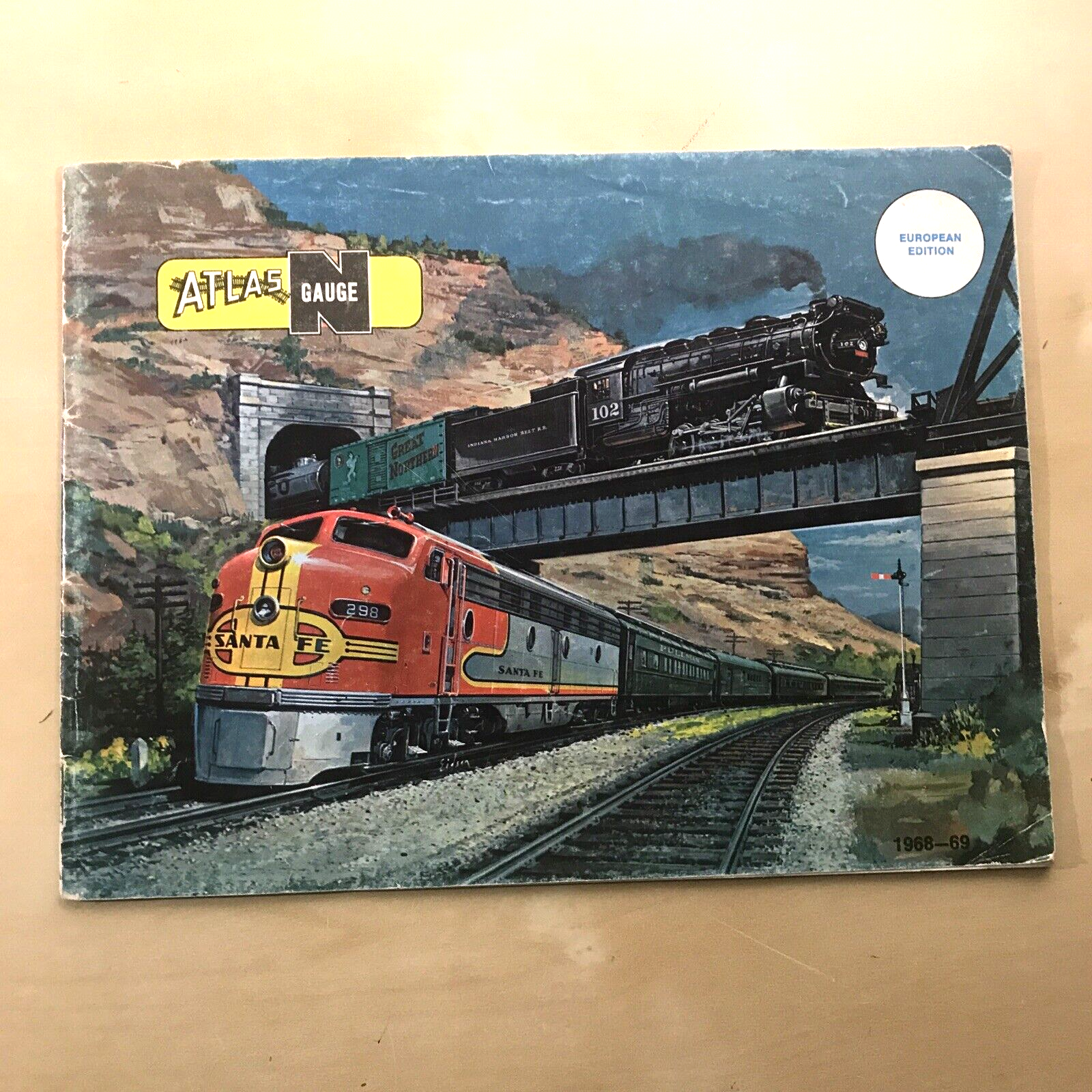 catalogo ATLAS 1968/69 N Gauge 1/160 European Edition