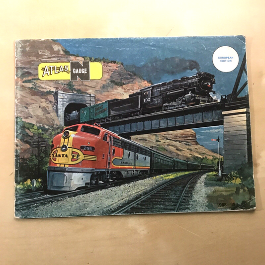 catalogo ATLAS 1968/69 N Gauge 1/160 European Edition