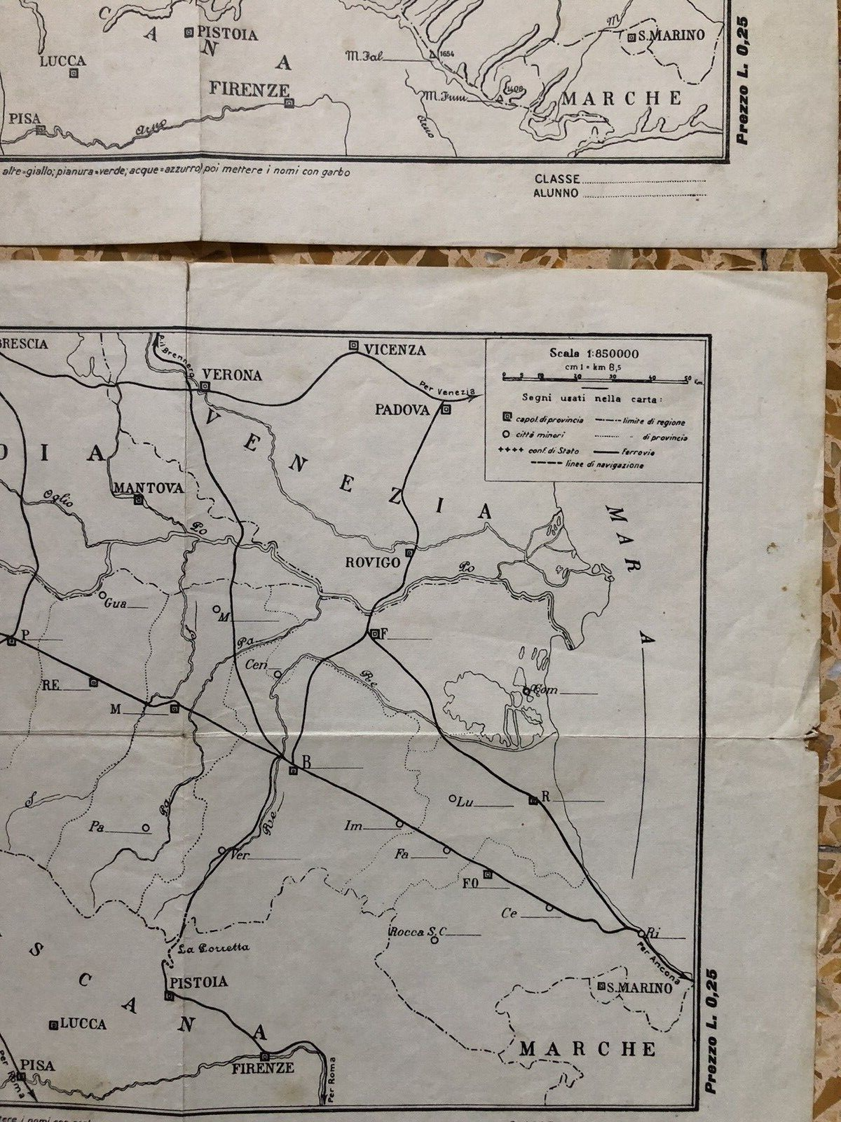 CARTOGRAFIA - EMILIA FISICA, EMILIA POLITICA