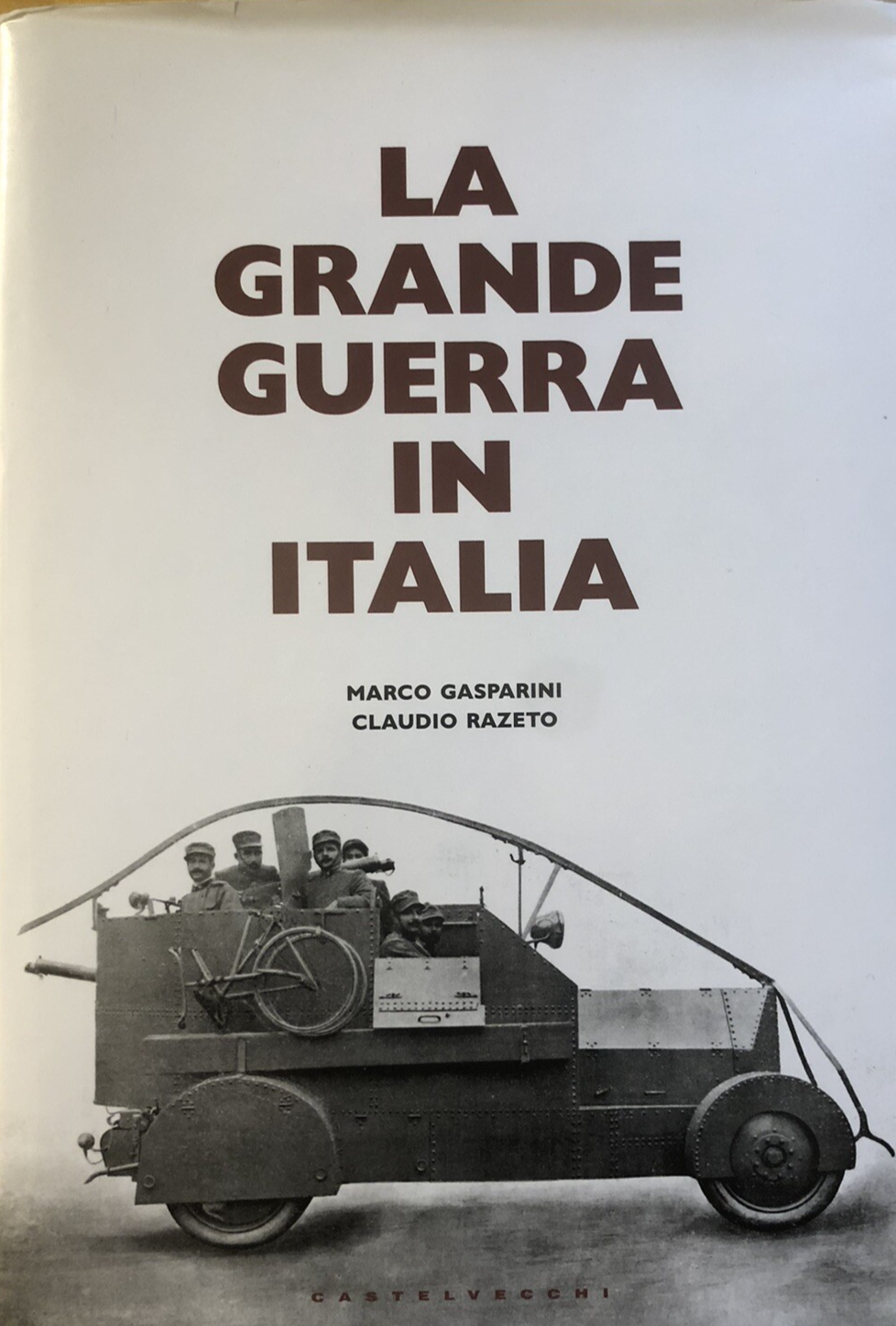 La grande guerra in Italia, Marco Gasparini, Claudio Razeto. Castelvecchi 2014