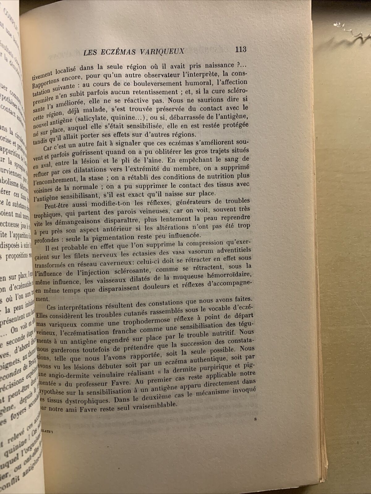 LES MALADIES DES VEINES ET LEUR TRAITEMENT - G. DELATER 1932. Masson et Cie #