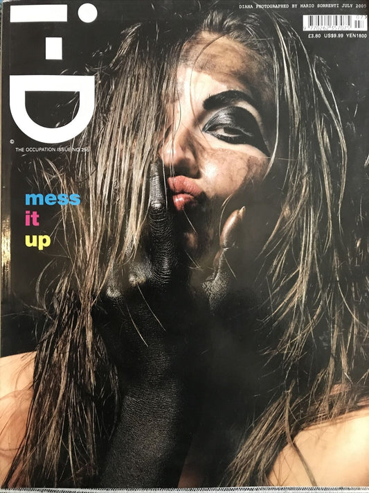 I-D magazine issue 256 july 2005. Diana by Mario Sorrenti.