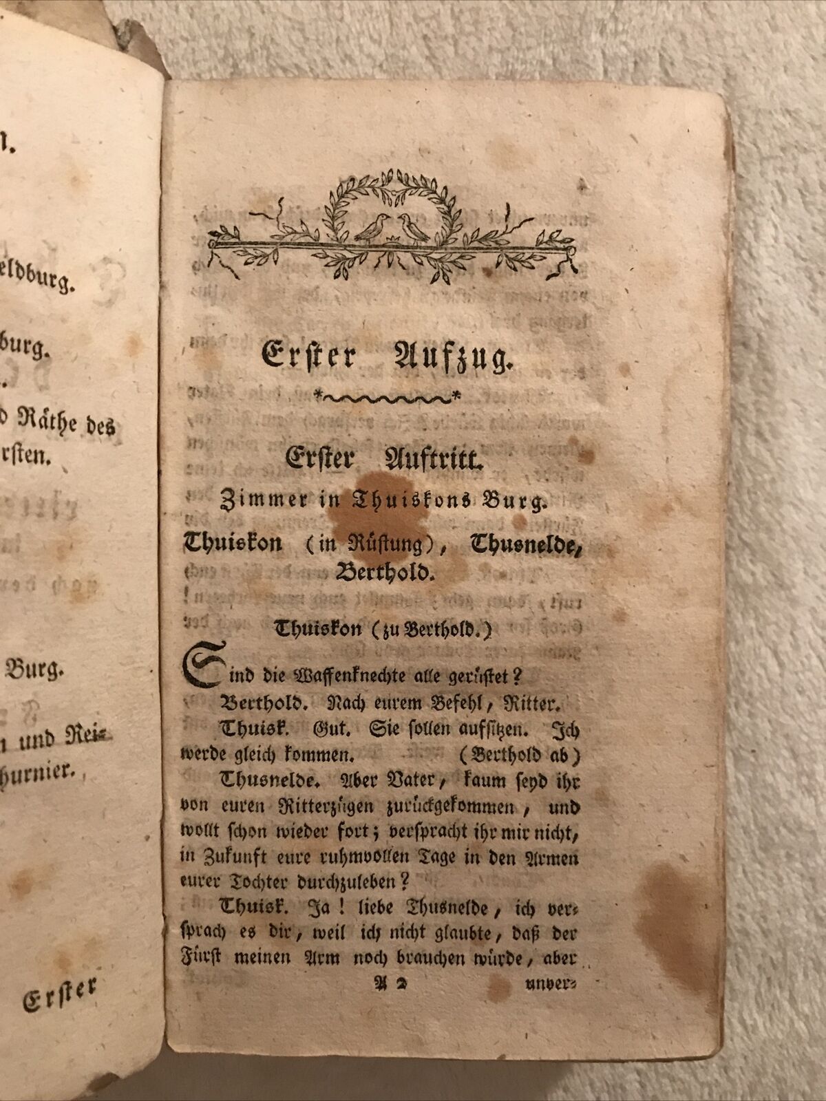 Thusnelde oder ritter vom goldenen sporn 1788
