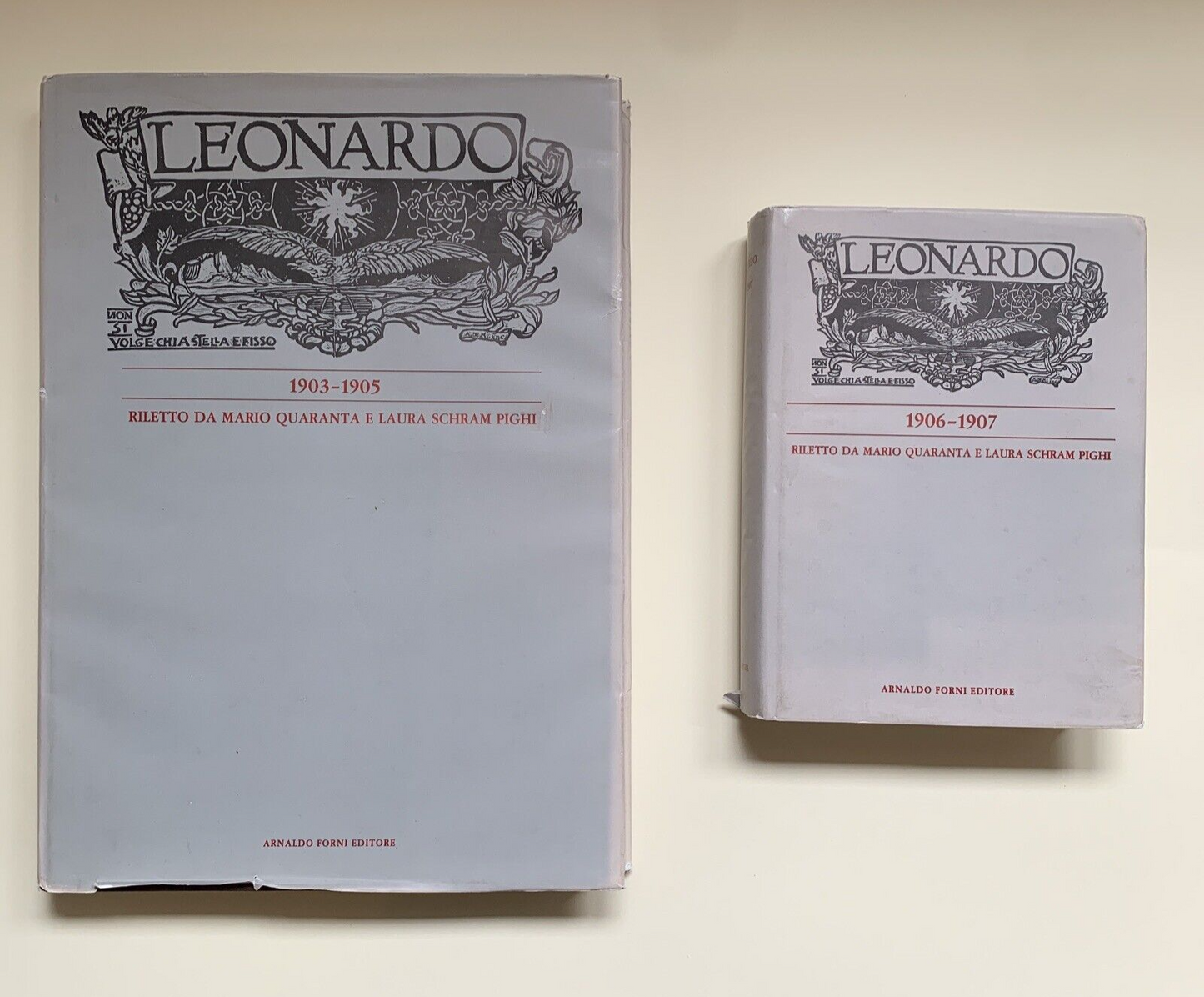 LEONARDO Rivista d'Idee. Mario Quaranta Schram Pighi, Arnaldo Forni ed. 1981 #