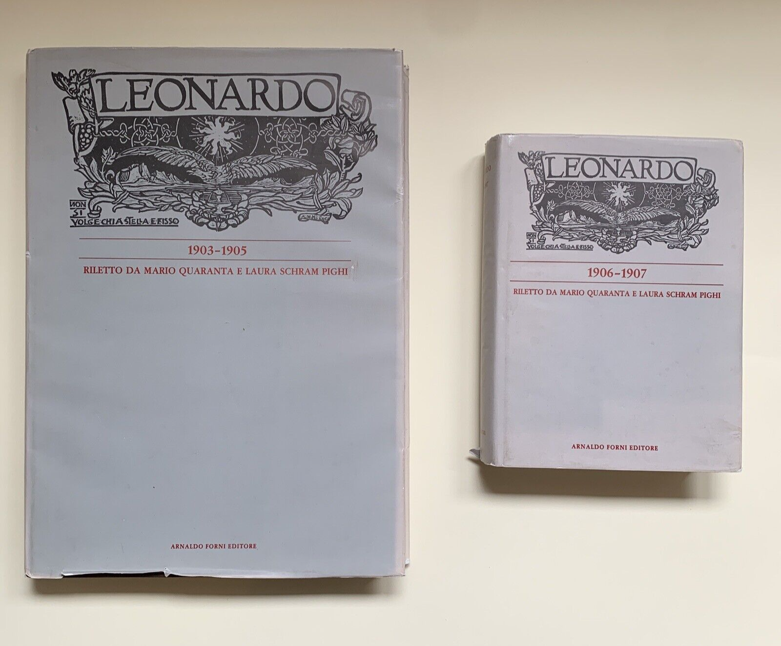 LEONARDO Rivista d'Idee. Mario Quaranta Schram Pighi, Arnaldo Forni ed. 1981 #
