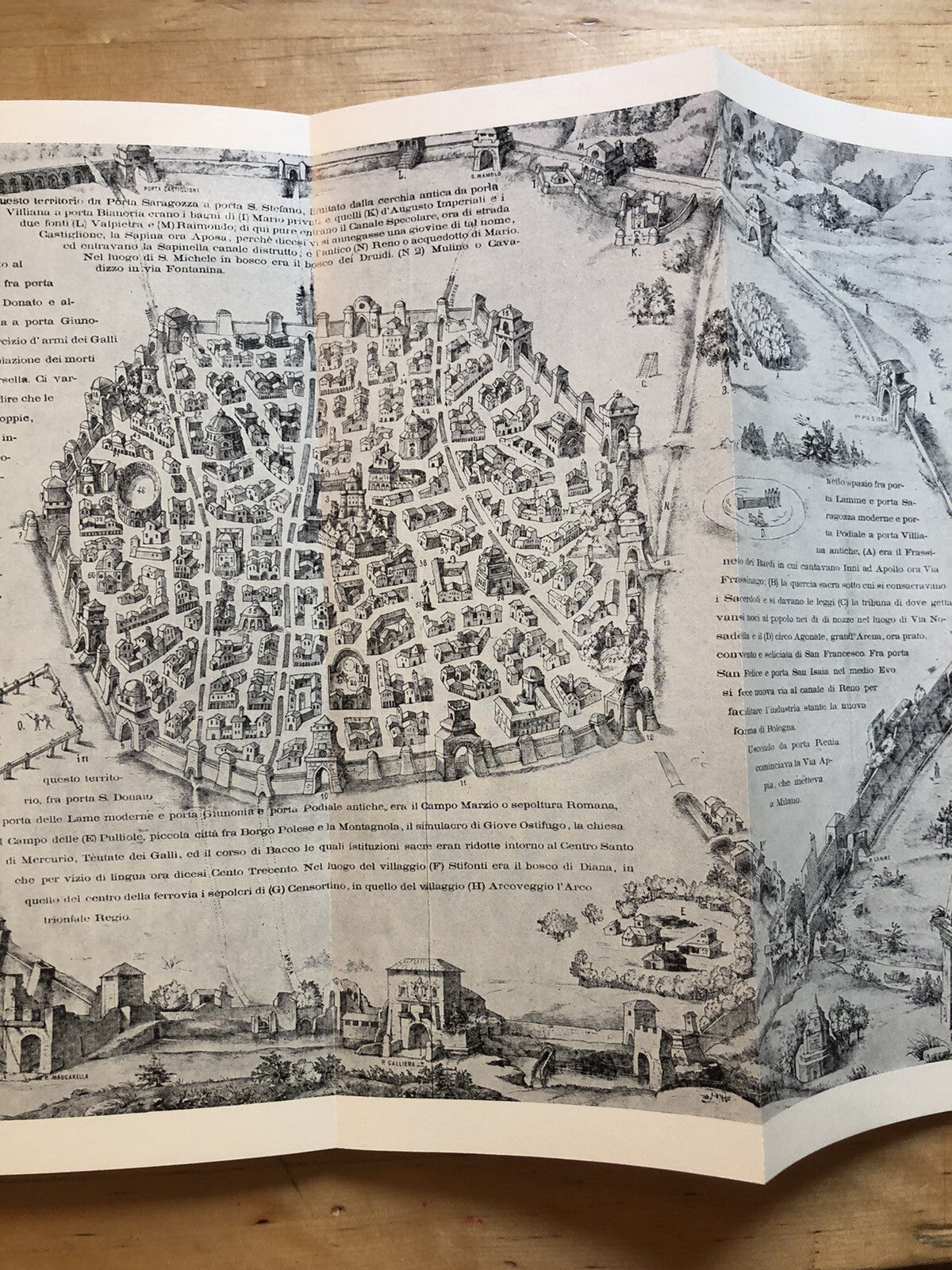 Mura e porte di Bologna - Athos Vianelli, Tamari editori 1976