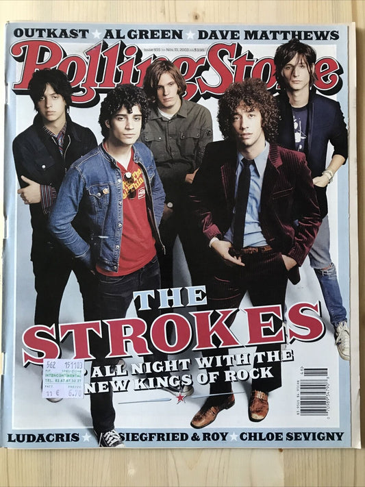 Rolling Stone Magazine Issue 935 November 13,2003 The Strokes #
