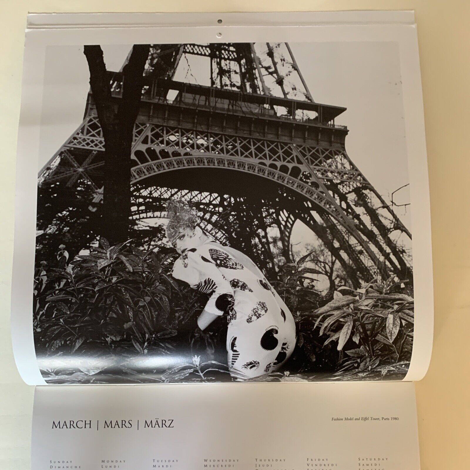 HELMUT NEWTON CALENDAR 1997 #