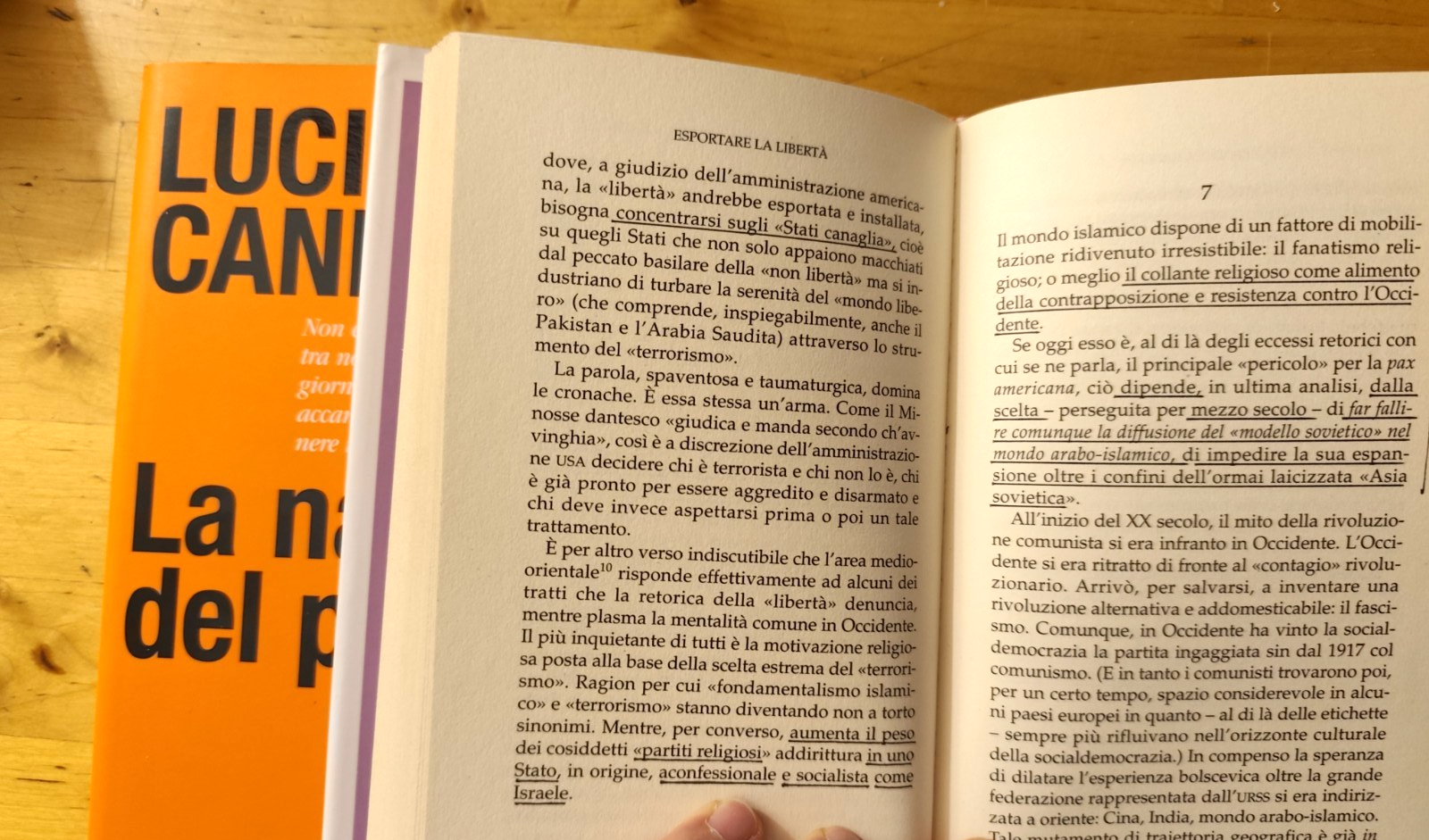 Canfora Luciano, La natura del potere - Esportare la libertà, Laterza Mondadori