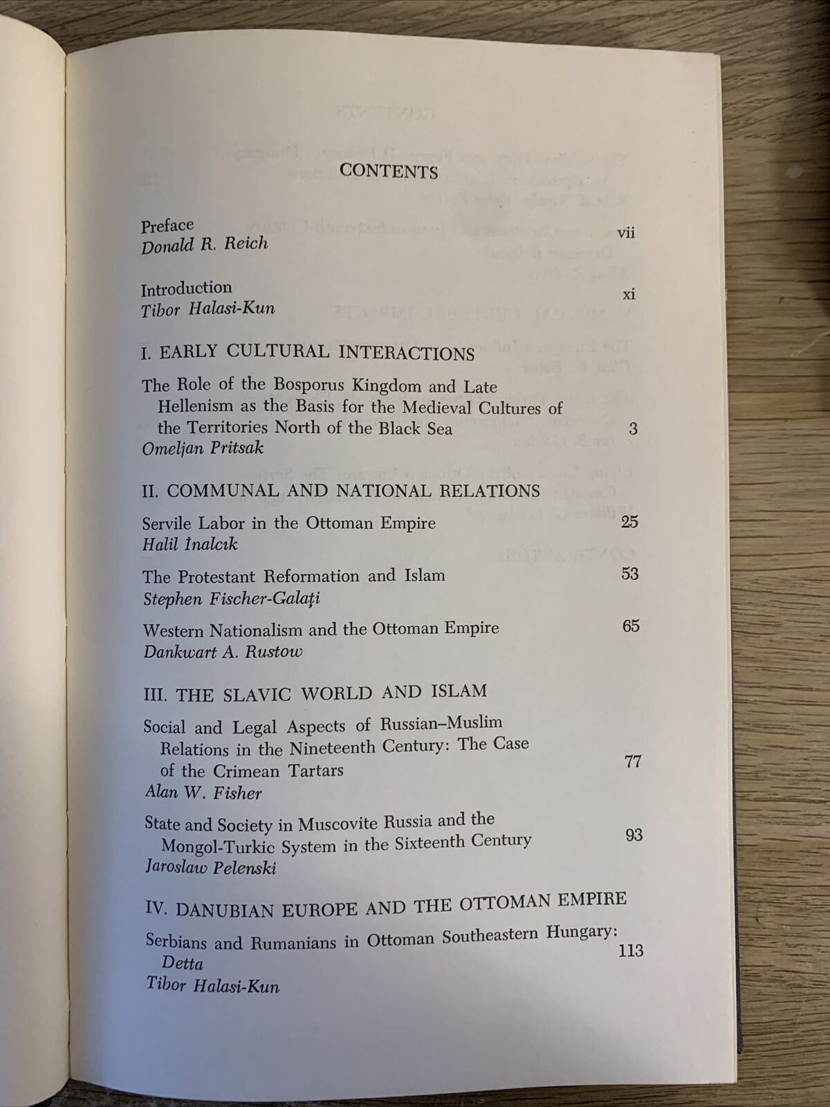 THE MUTUAL EFFECTS OF THE ISLAMIC AND JUDEO-CHRISTIAN WORLDS: THE EAST EUROPEAN