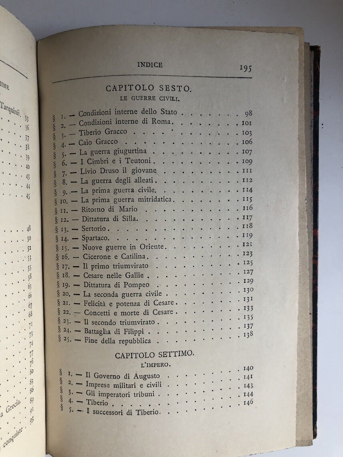 SOMMARIO DELLA STORIA D'ITALIA - GIOVANNI DE CASTRO 1884. parte 1° e 2° - Treves