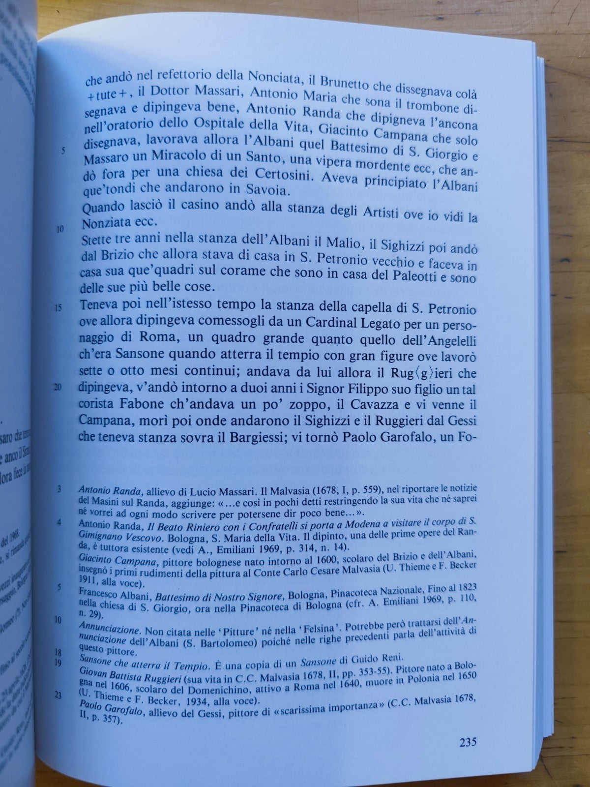 Scritti originali del Conte Cesare Malvasia spettanti alla sua Felsina Pittrice