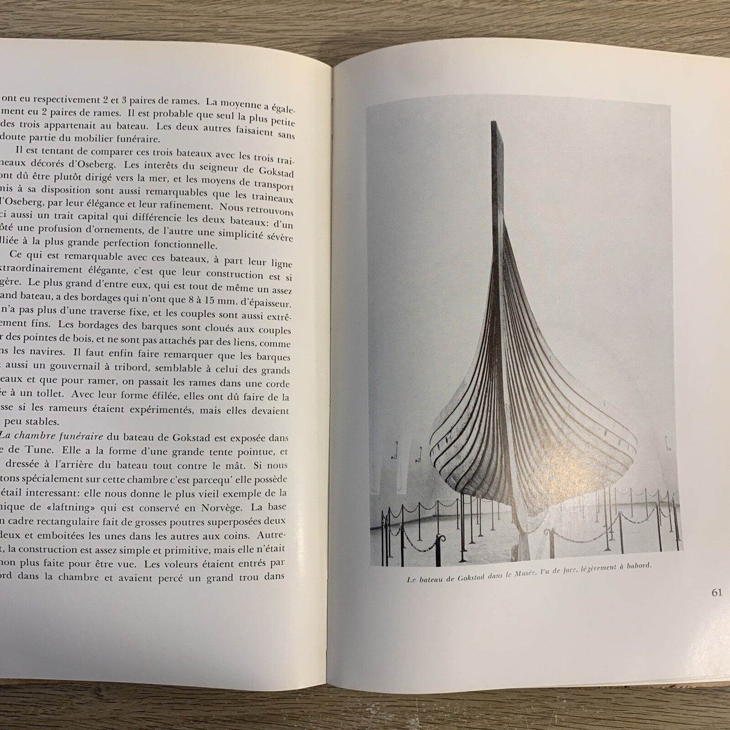 Les Fouilles d'Oseberg, Thorleif Sjøvold. 1958