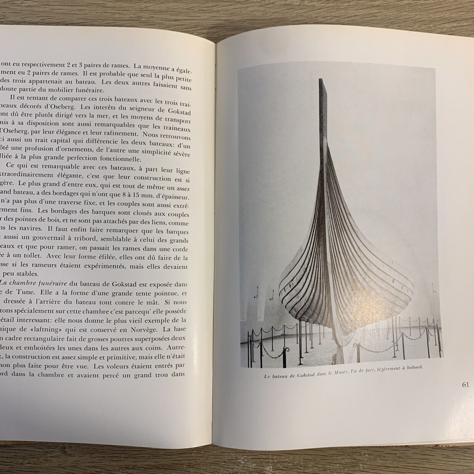 Les Fouilles d'Oseberg, Thorleif Sjøvold. 1958