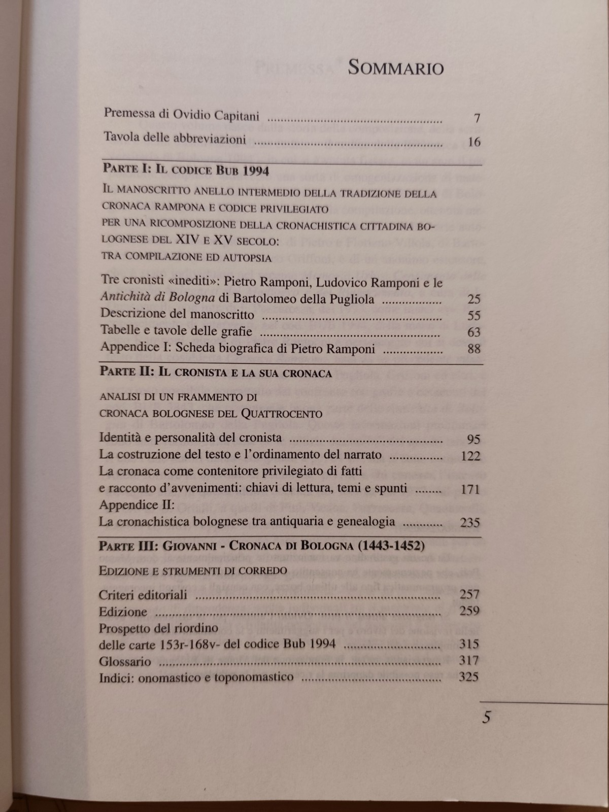 Cronaca di Bologna 1443-1452 - Cronaca 1535-1549 di Giacomo Rinieri, Costa ed.