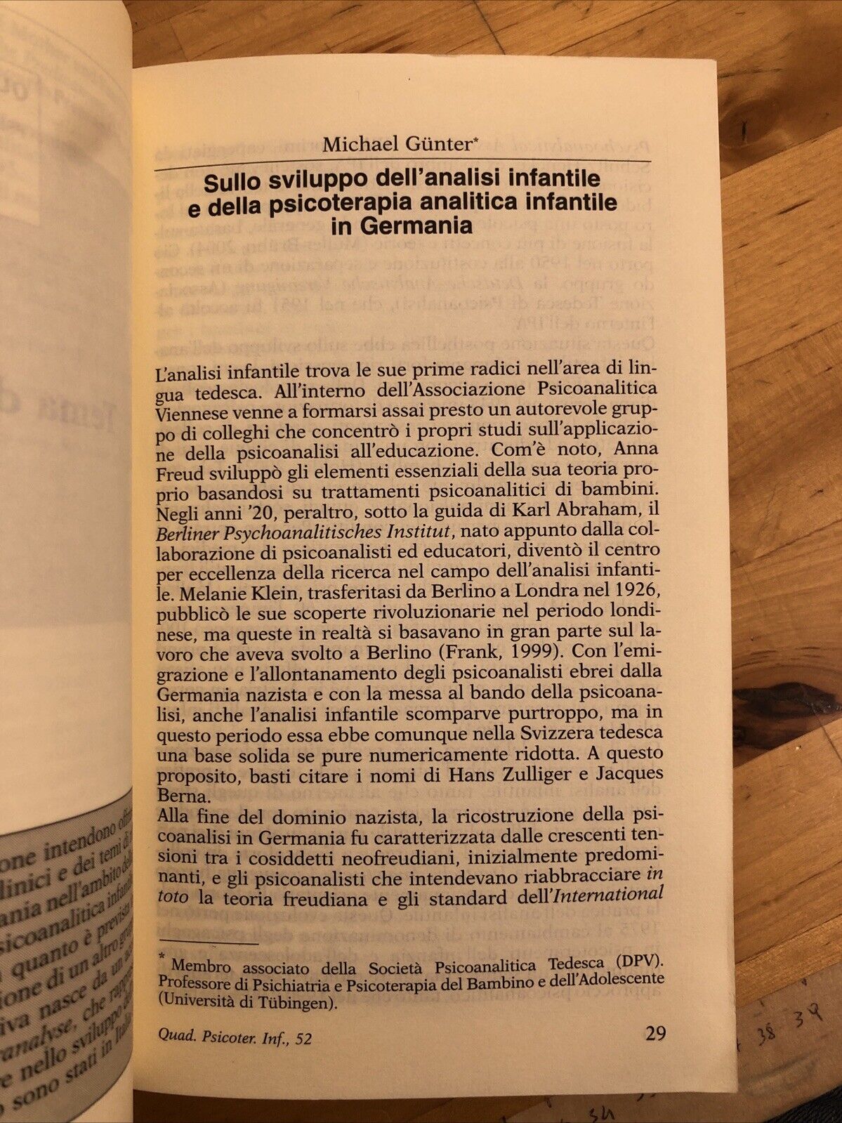 FUNZIONI ANALITICHE STATI PRIMITIVI DELLA MENTE PSICOPATOLOGIA, F. BORGOGNO