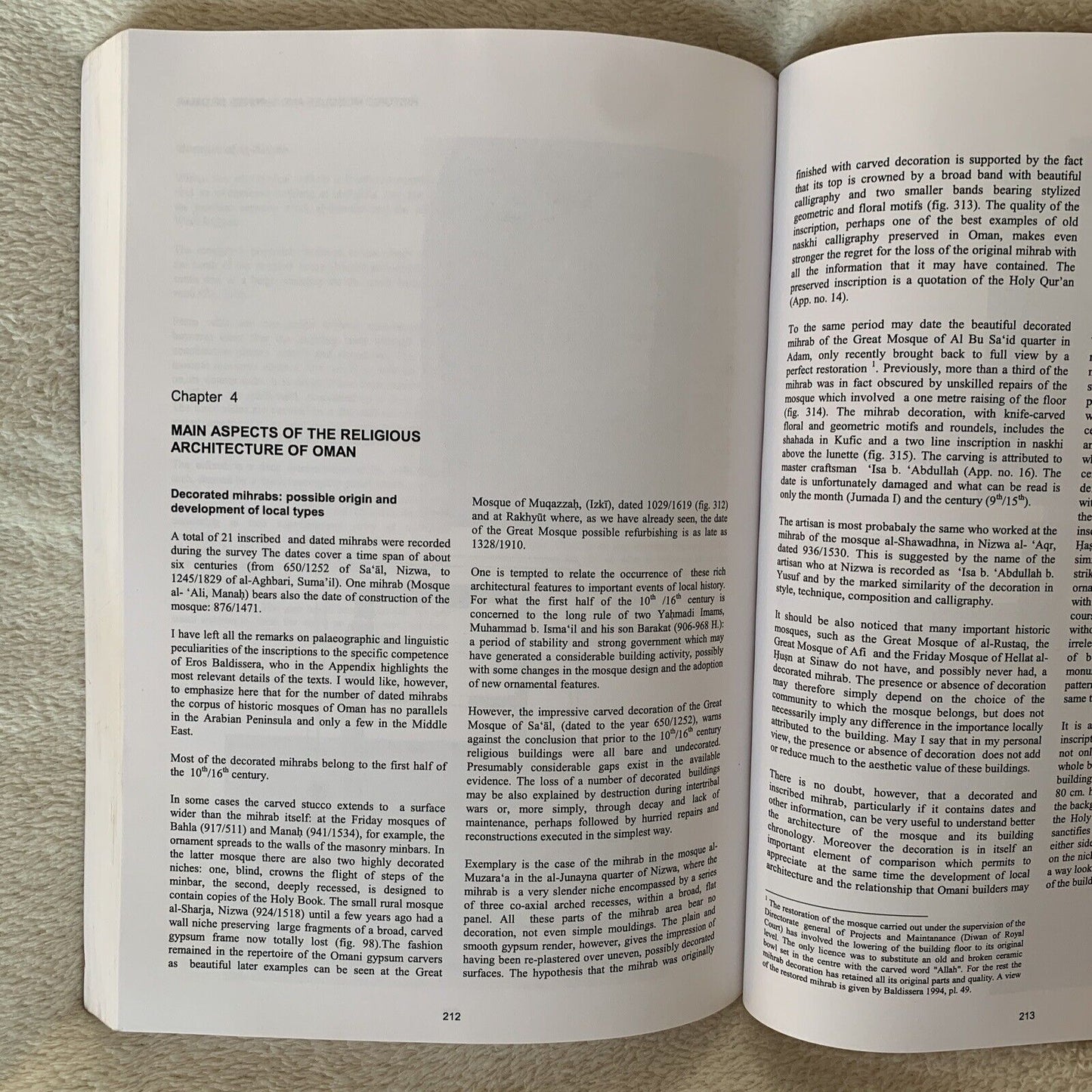 HISTORIC MOSQUES AND SHRINES OF OMAN. PAOLO M. COSTA 2001