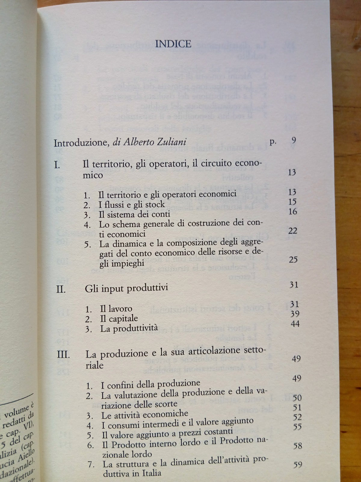 I conti degli italiani - Istat - Il Mulino 1997