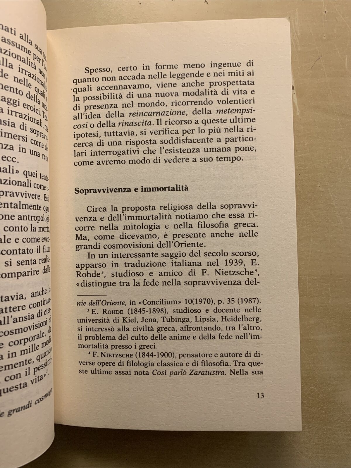 REINCARNAZIONE UN MITO CHE RINASCE - Aimone Gelardi. Edizioni Messaggero 1987 #