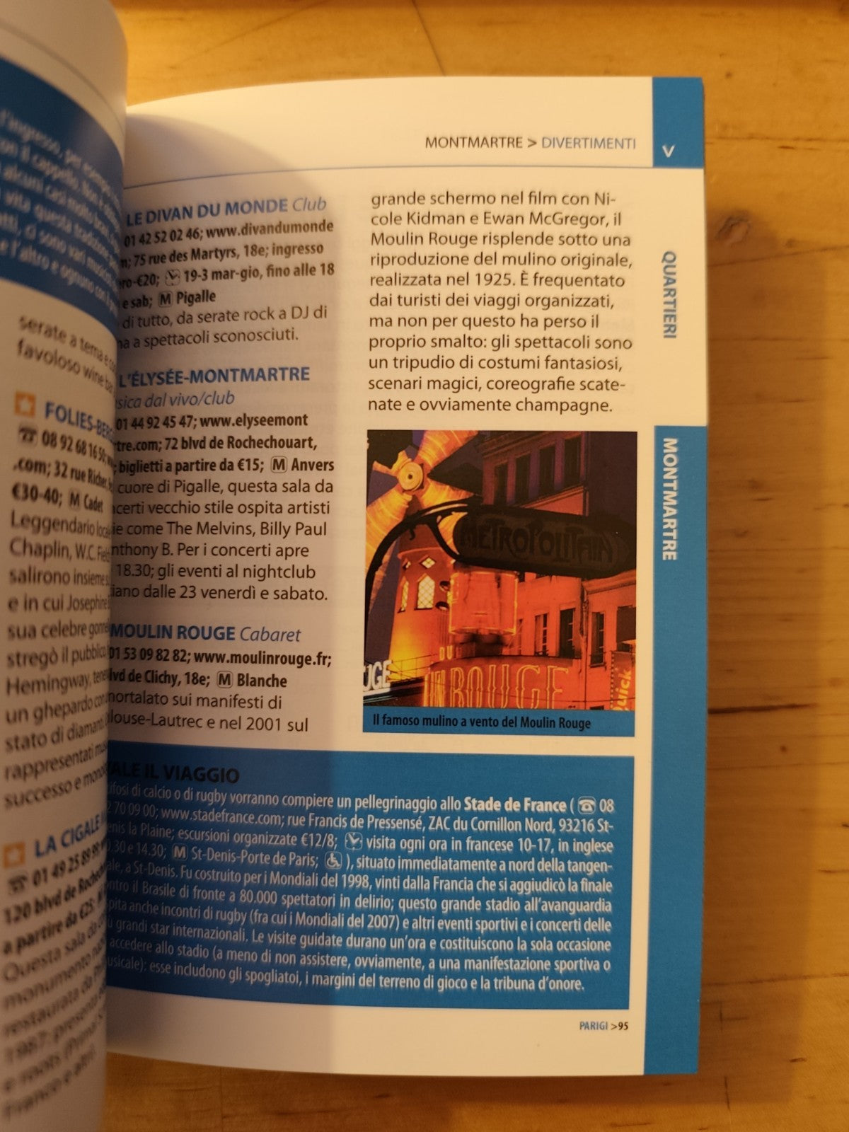 Parigi guida tascabile Lonely Planet 2009 no cartina