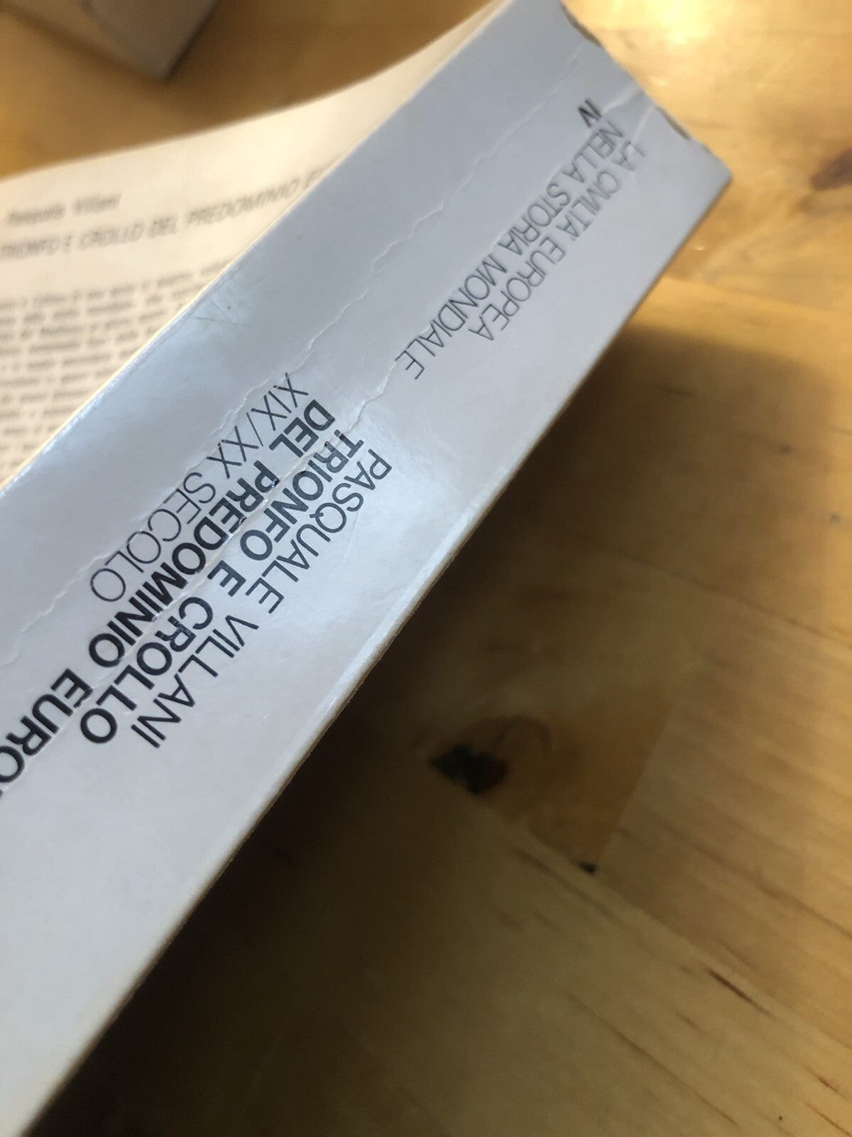 La civiltà europea nella storia mondiale XIX / XX secolo Pasquale Villani Mulino