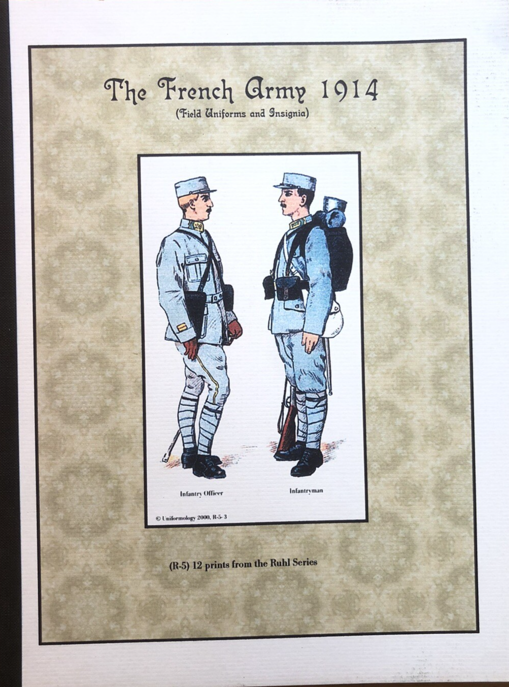 The French army 1914 field uniforms and insignia