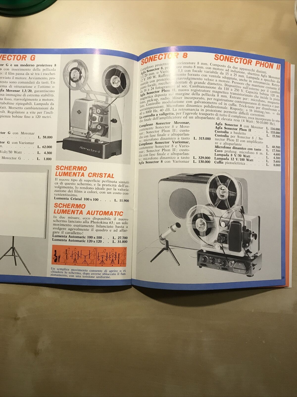 AGFA catalogo 1965 - FOTOGRAFIA