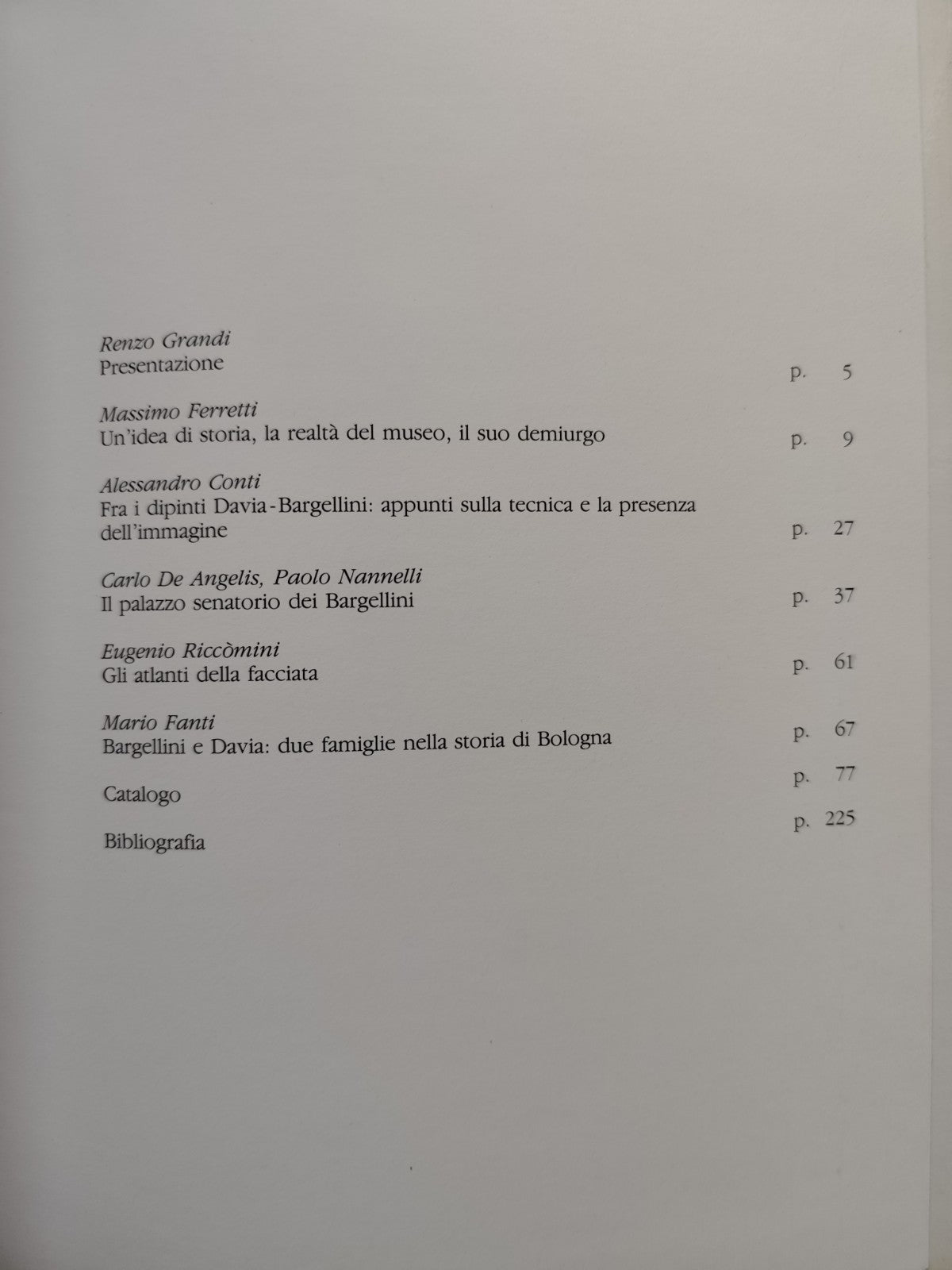 Il museo Davia Bargellini  - Renzo Grandi, Grafis edizioni 1987