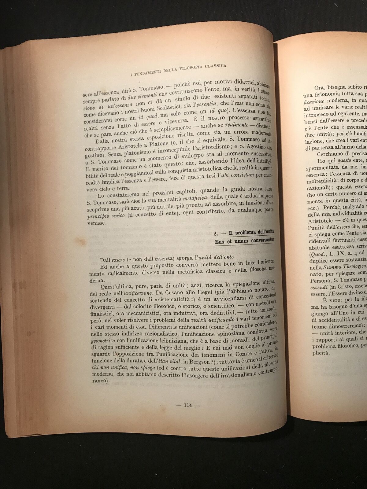 I FONDAMENTI DELLA FILOSOFIA CLASSICA - Francesco Olgiati, Vita Pensiero 1950  #