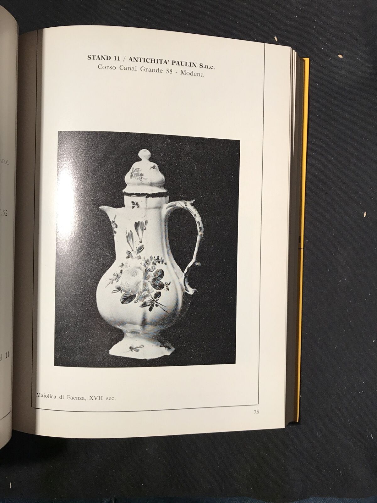 ANTIQUARIATO - MOSTRA REGIONALE BOLOGNA 1980