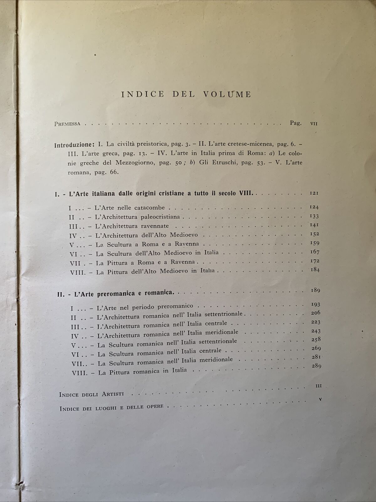 L'arte Italiana, Mario Salmi. Sansoni 1954
