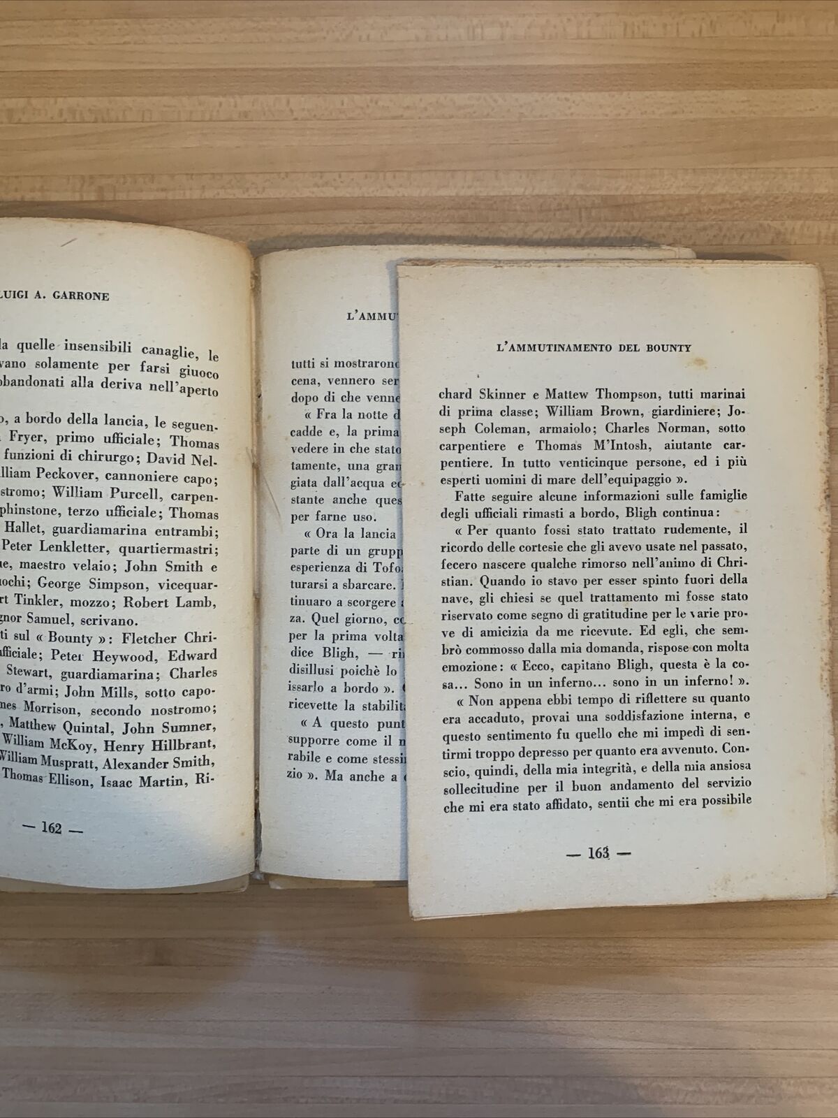 L'AMMUTINAMENTO DEL BOUNTY, Garrone, ed. Aurora 1937 #