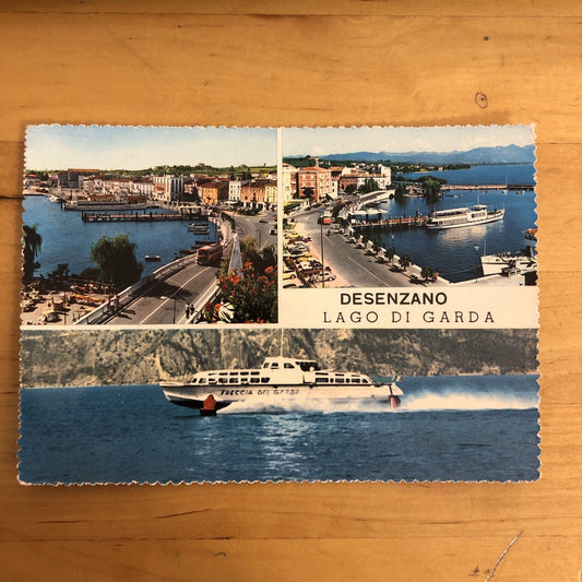 CARTOLINA - DESENZANO LAGO DI GARDA -  VIAGGIATA