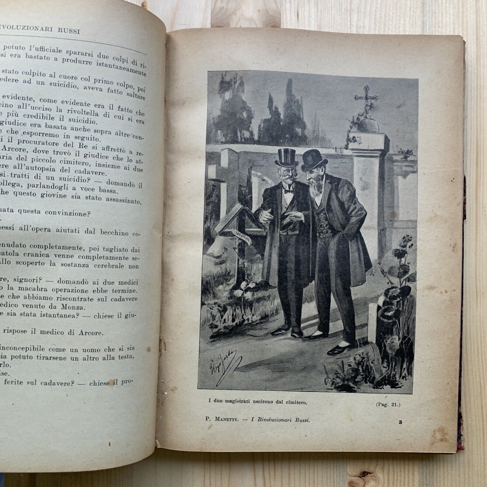 I RIVOLUZIONARI RUSSI - P. MANETTY, ILLUSTRAZIONI DI UGO FORTI #