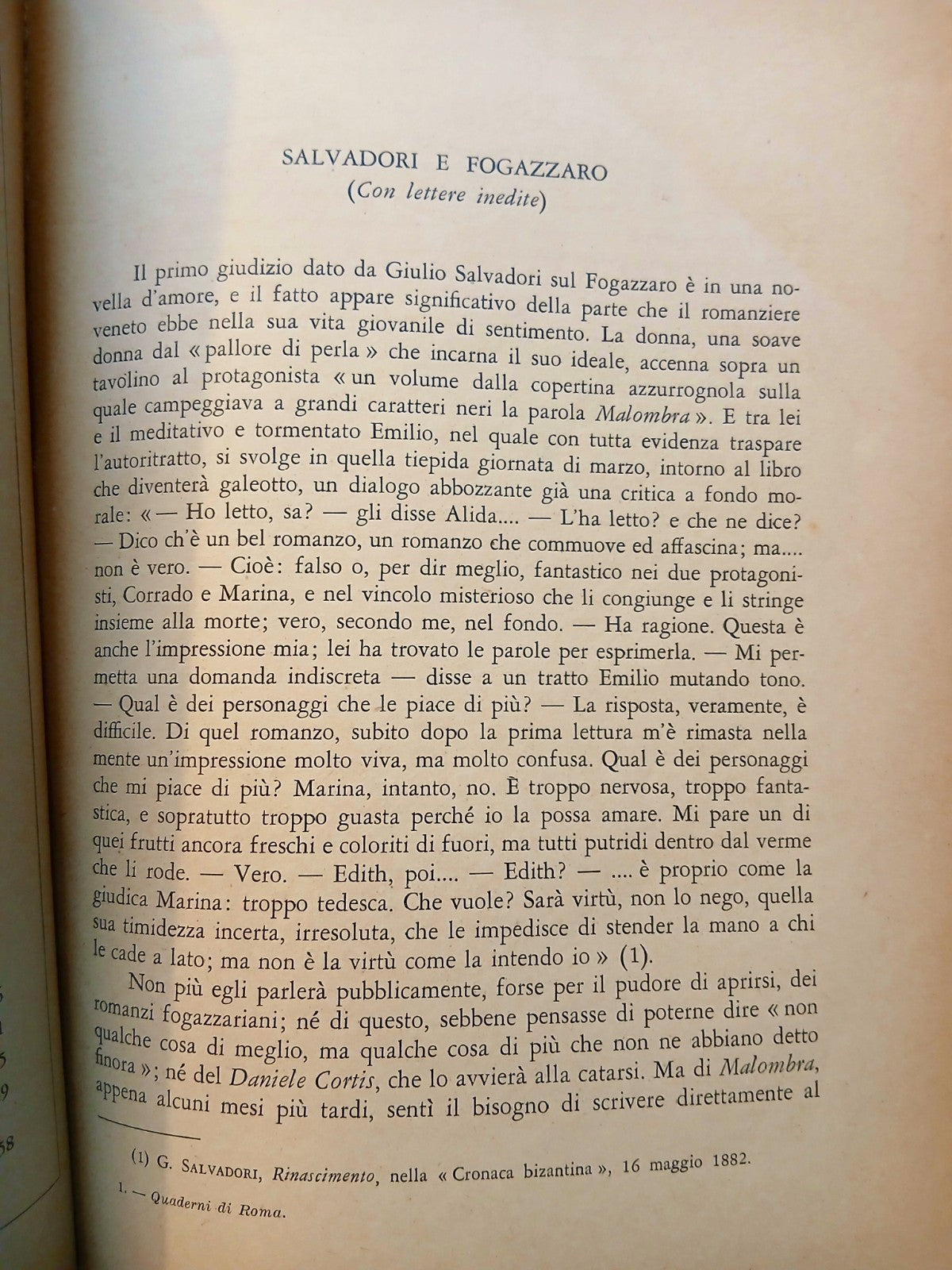 Quaderni di Roma Rivista Bimestrale 1948 fasc. 1-2 Gaetano de Sanctis