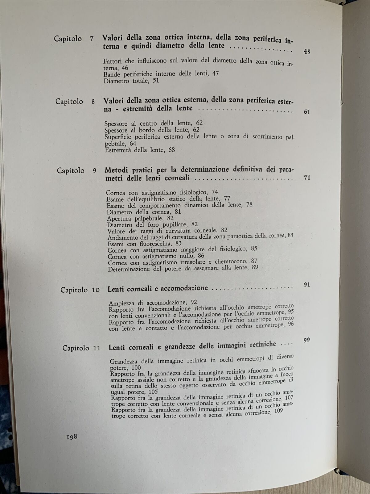 TECNICA E PRATICA DELLE LENTI A CONTATTO - ALDO ZOLDAN, REBELLATO EDITORE 1967 #