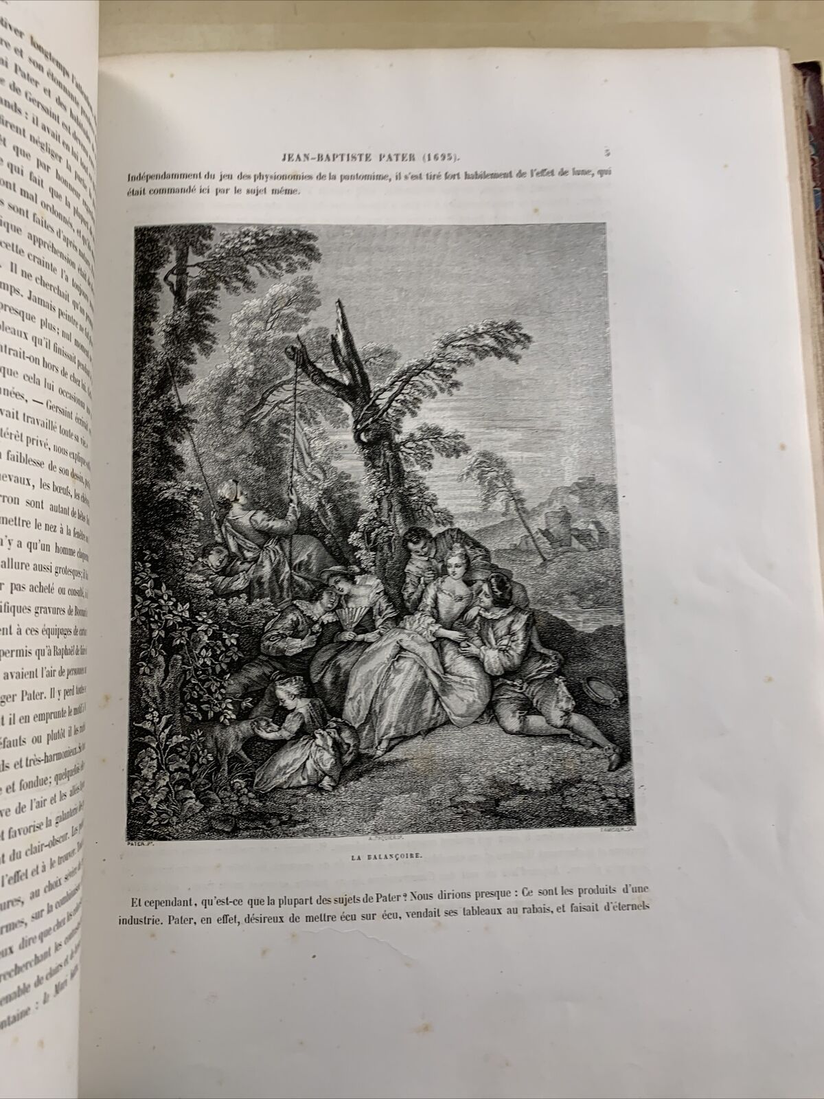 HISTOIRE DES PEINTRES - ÉCOLE FRANCAISE. CHARLES BLANC. RENOUARD 1862. tome 2 #