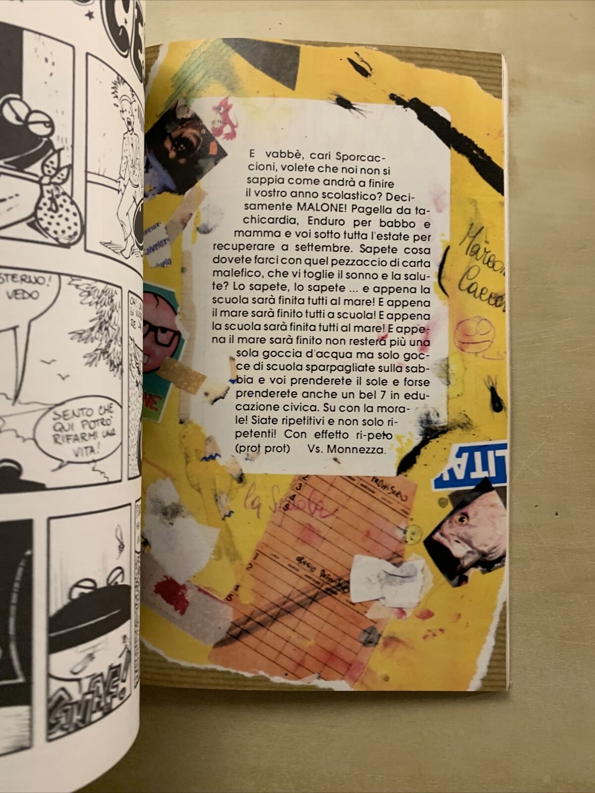 RACCOLTA LO SPORCACCIONE FUMETTO N. 12 - 1991 #
