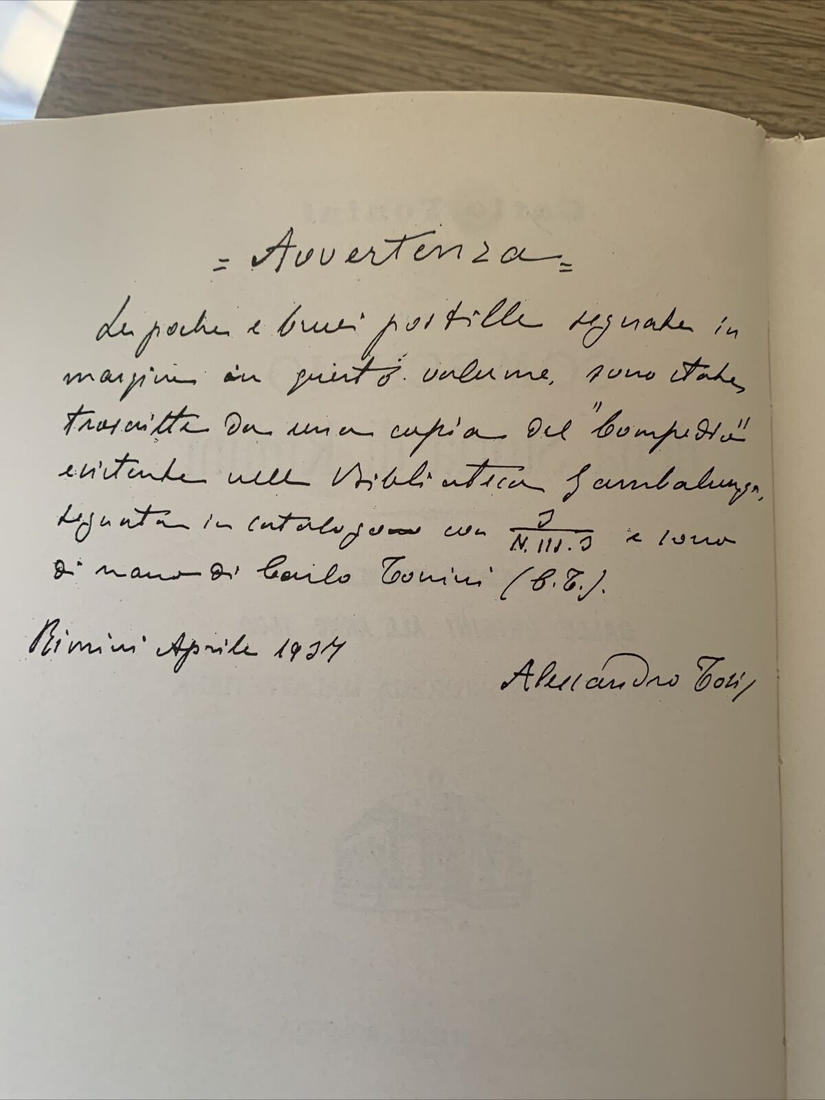 Compendio della storia di Rimini - Carlo Tonini. Arnaldo Forni Editore