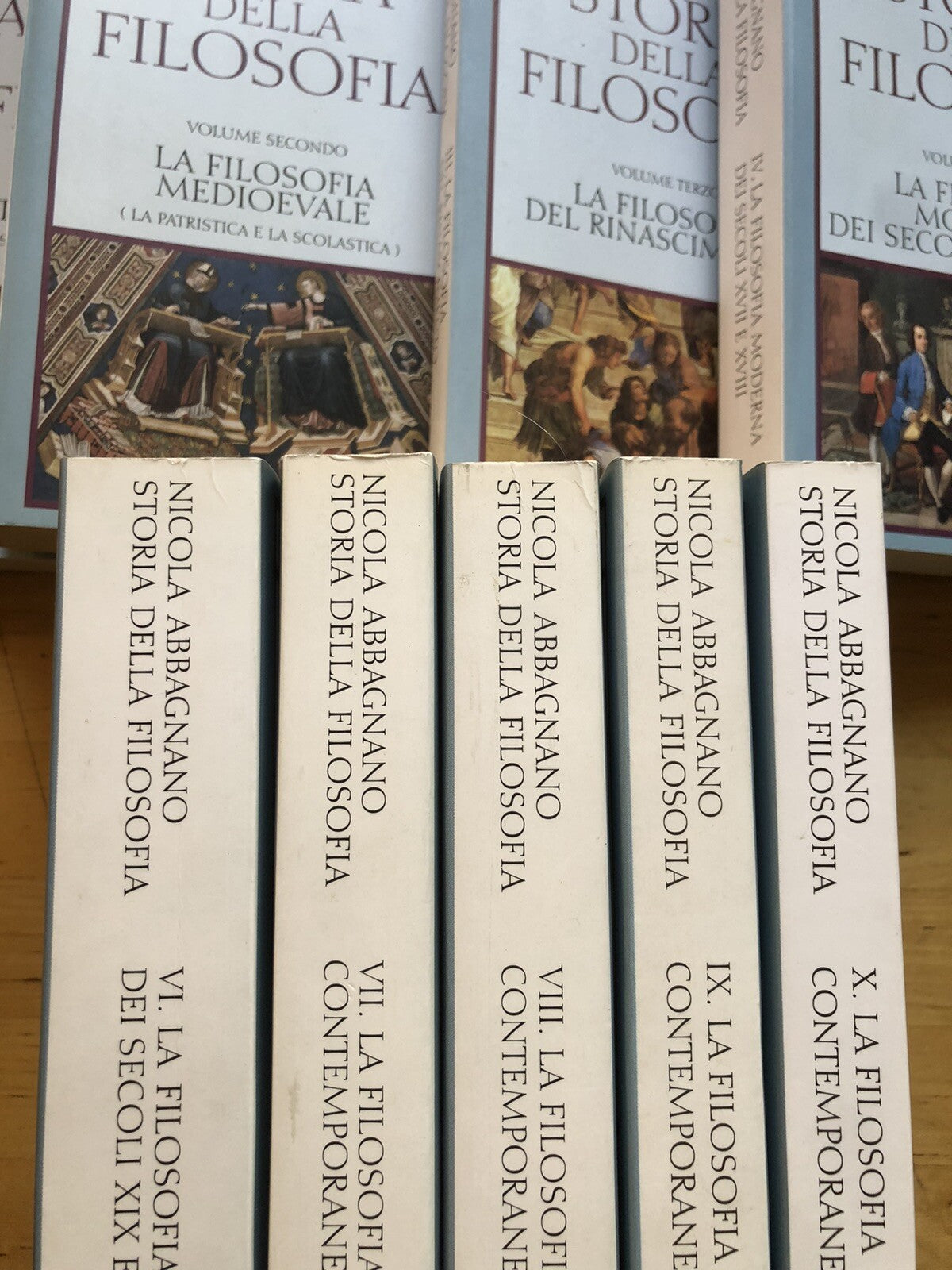 Storia della Filosofia - Nicola Abbagnano, TEA edizioni 1995 completa 10 volumi