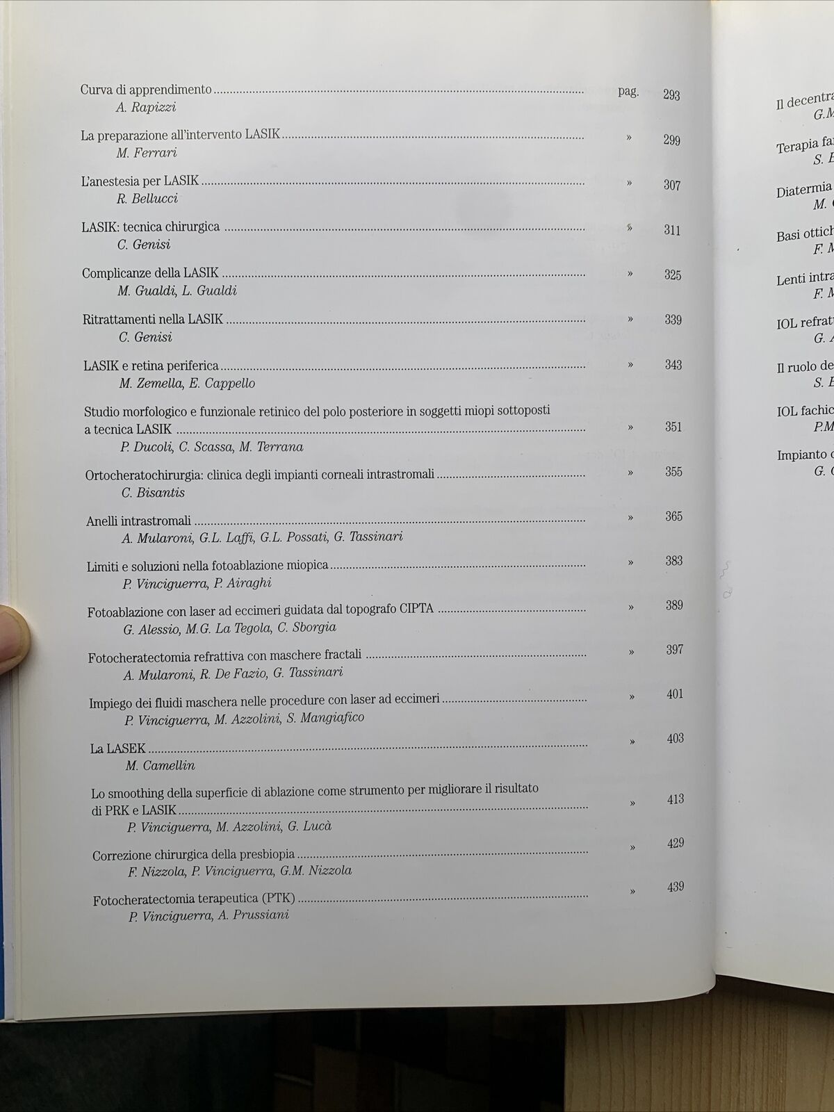 Chirurgia Refrattiva, Principi e Tecniche. Fabiano AICCER, OFTALMOLOGIA - 2000 #