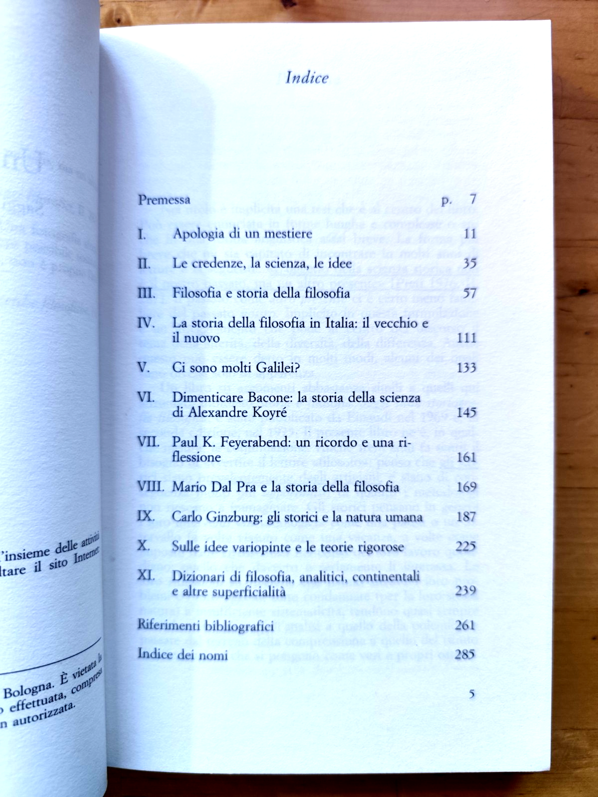 Un altro presente - Paolo Rossi. saggi sulla storia della filosofia, Il Mulino