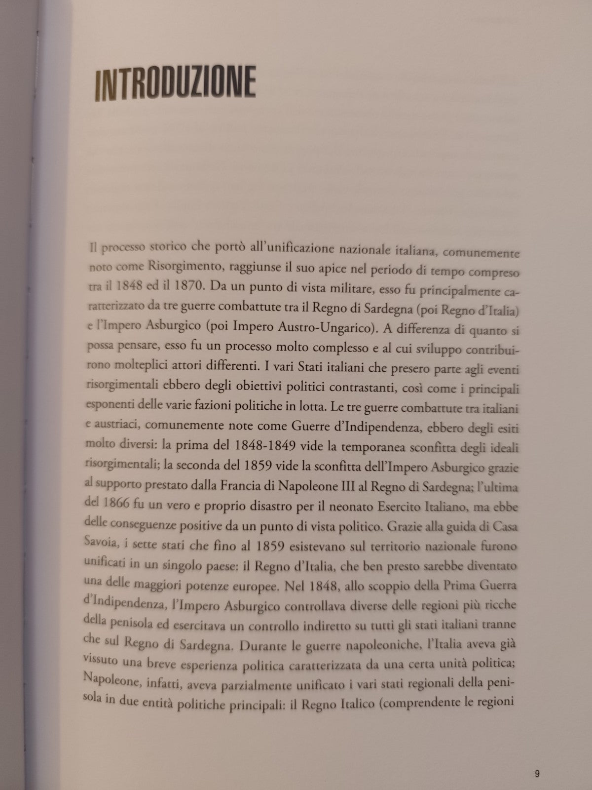Gli eserciti del risorgimento italiano 1848-1870, Esposito Soldati Arte Militare