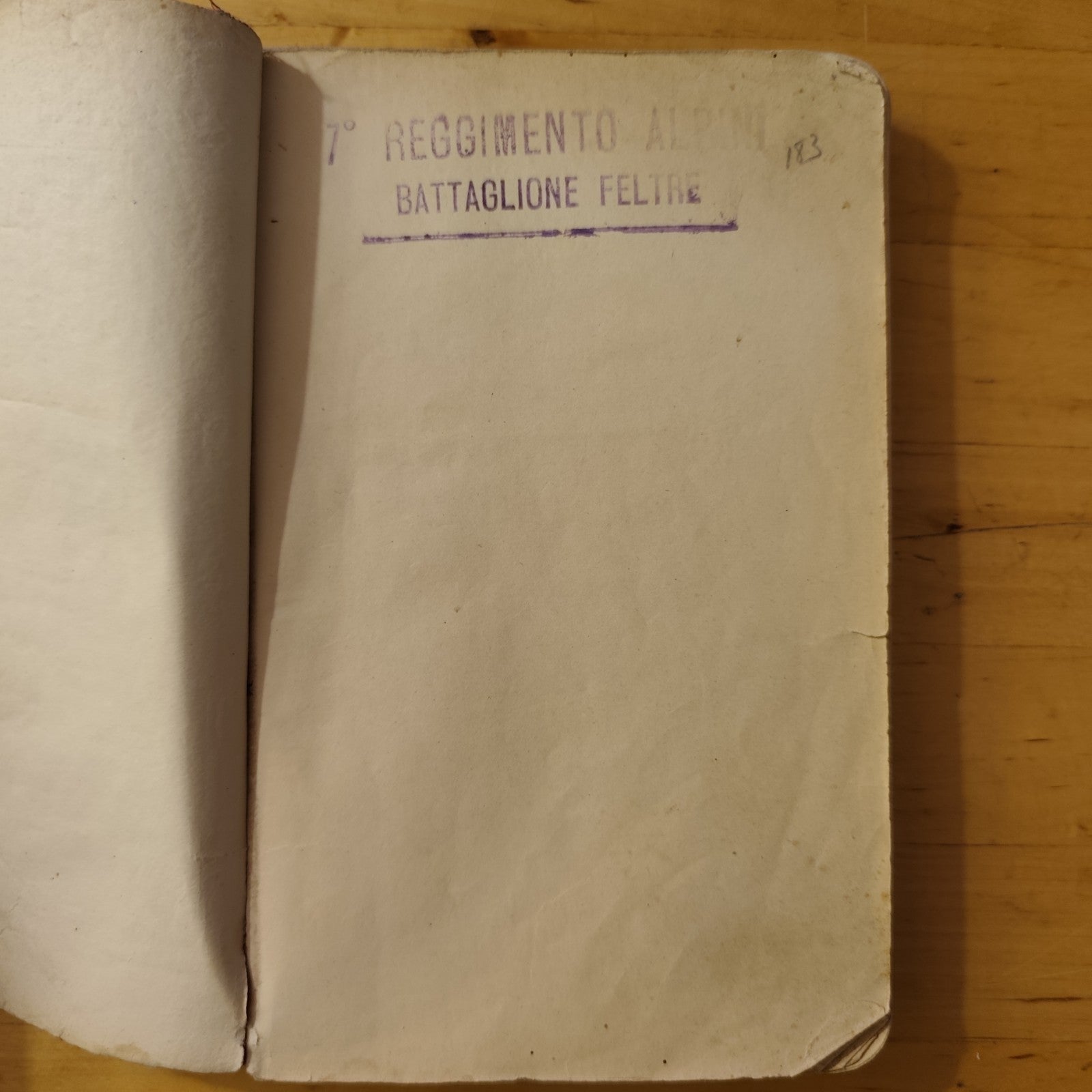 REGOLAMENTO DI DISCIPLINA MILITARE 1929 - timbro battaglione Feltre R. Esercito